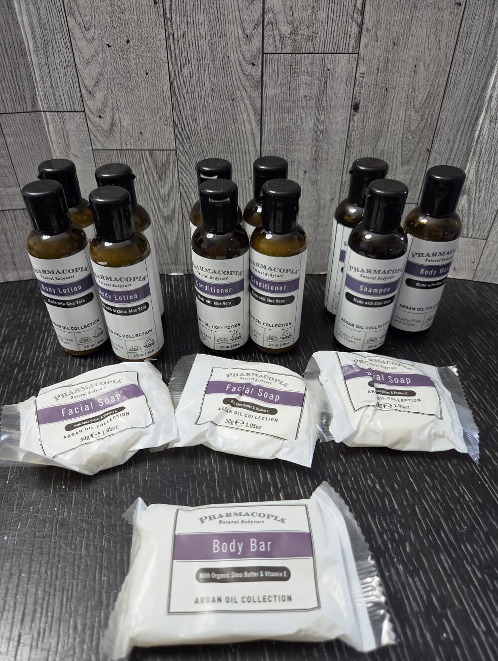 Pharmacopia Natural BodyCare Travel Size Products
